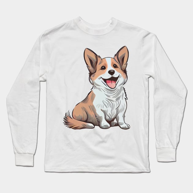 Cute pet, funny pet, boss pet, pirate pet, gangster pet, lovely pet. Long Sleeve T-Shirt by NCT ART